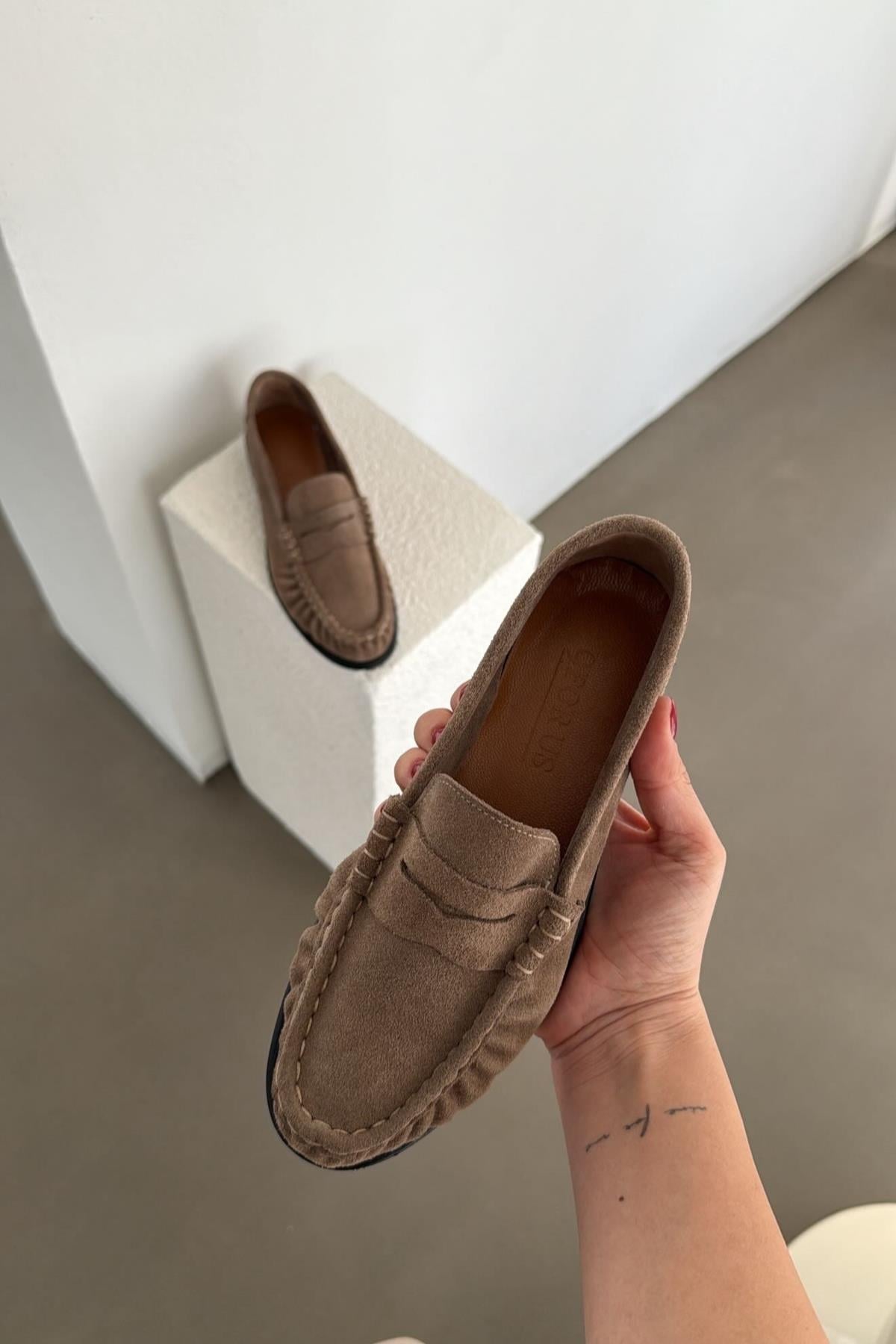 Roger Vizon Süet Loafer