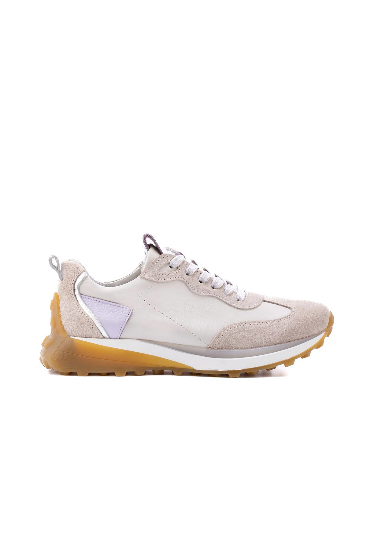 Run Off&White Lila Sneaker 
