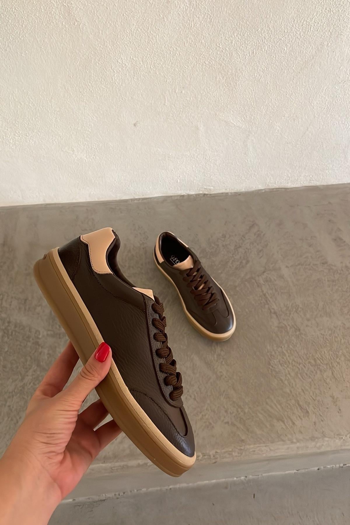 Xavi Acı Kahve Sneaker