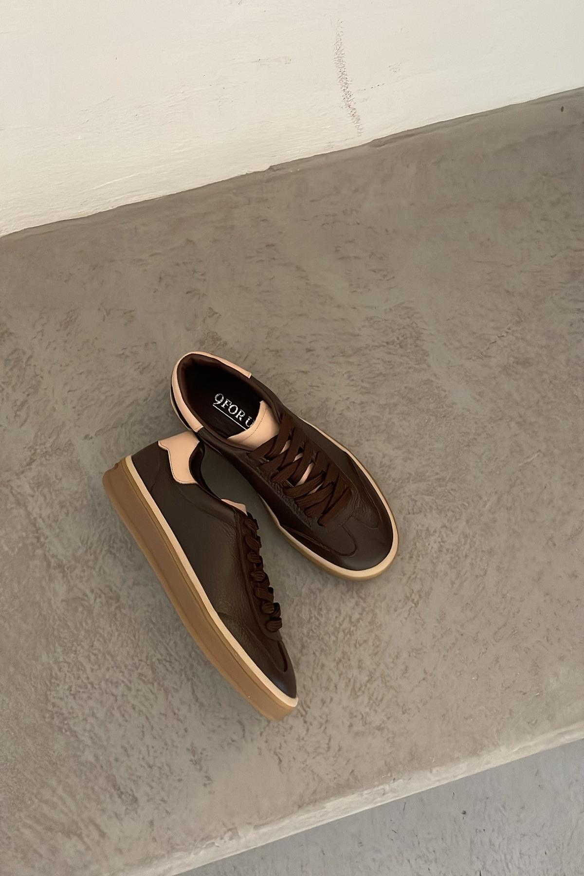 Xavi Acı Kahve Sneaker