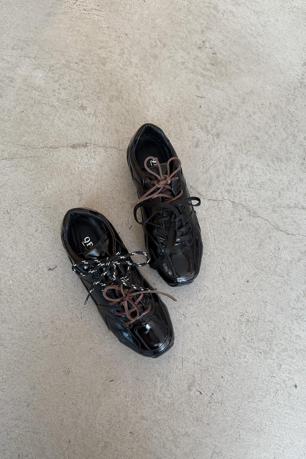 Yute Siyah Rugan Sneaker
