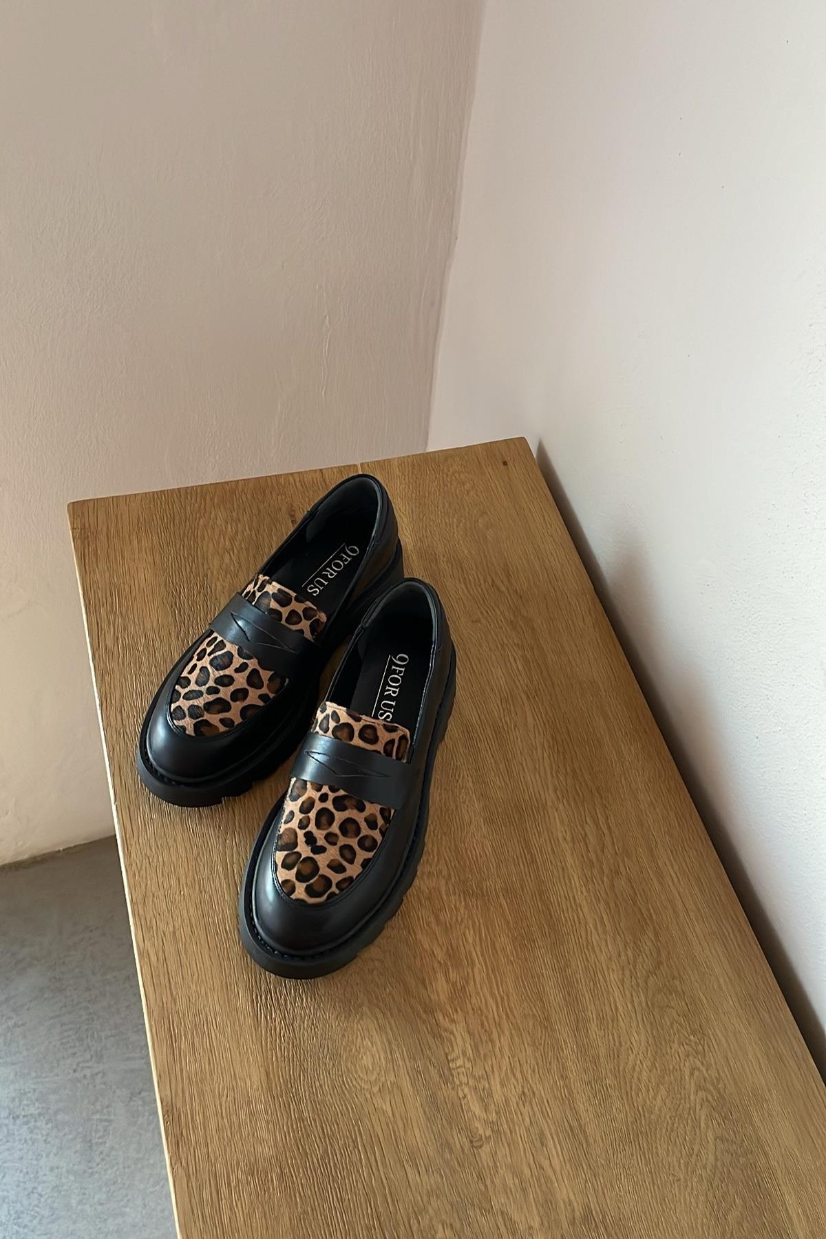 Zev Leopar Makosen Ayakkabı