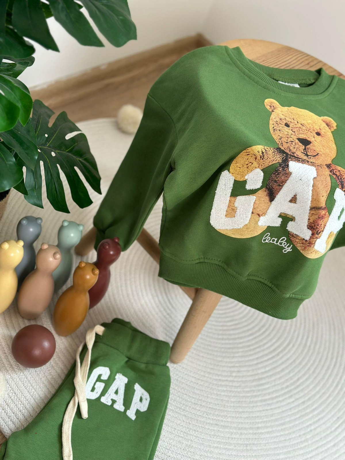 Baby Bear Gap Baskılı Eşofman Takımı