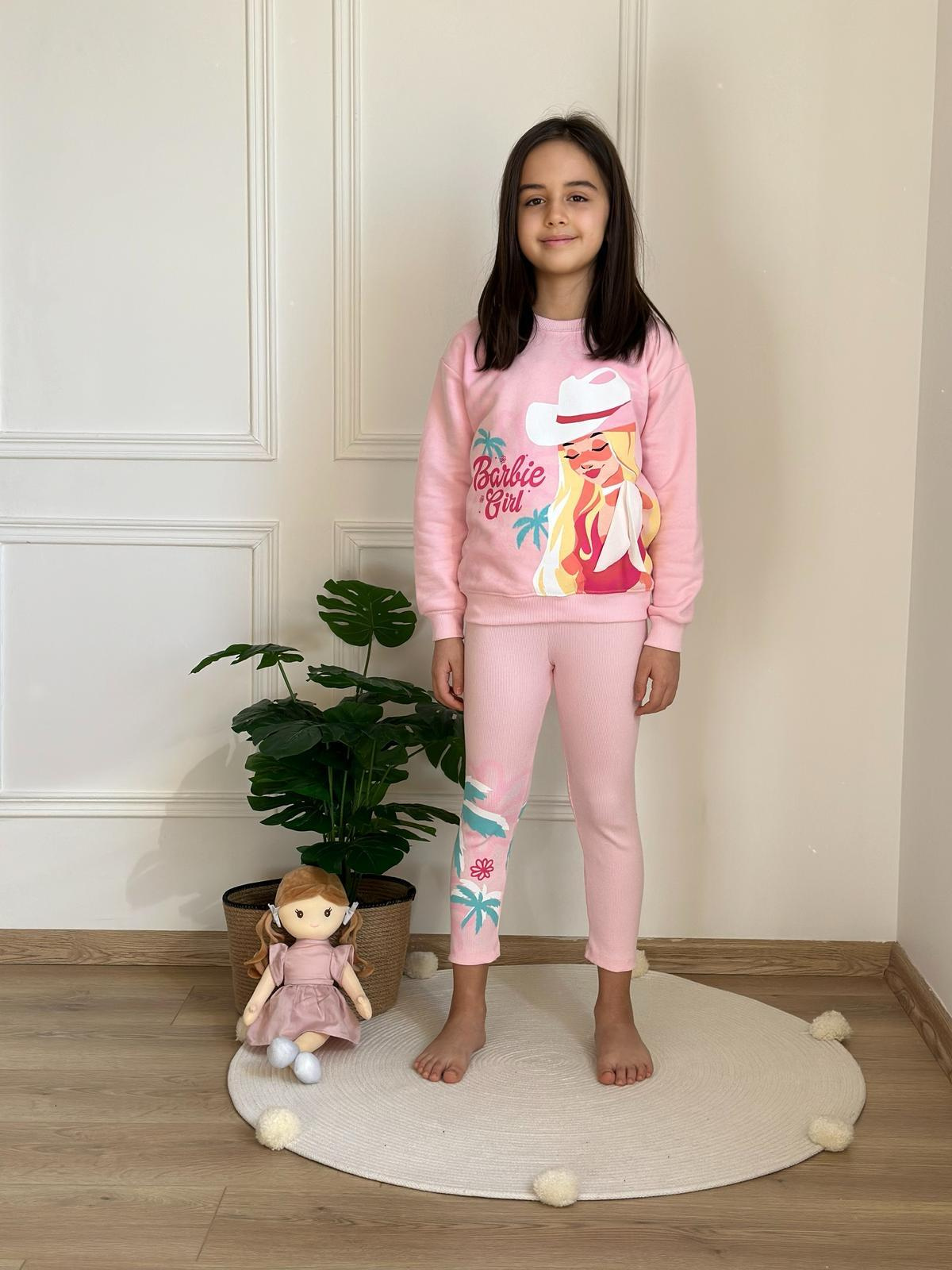 Barbie Girl Summer Taytlı Takım