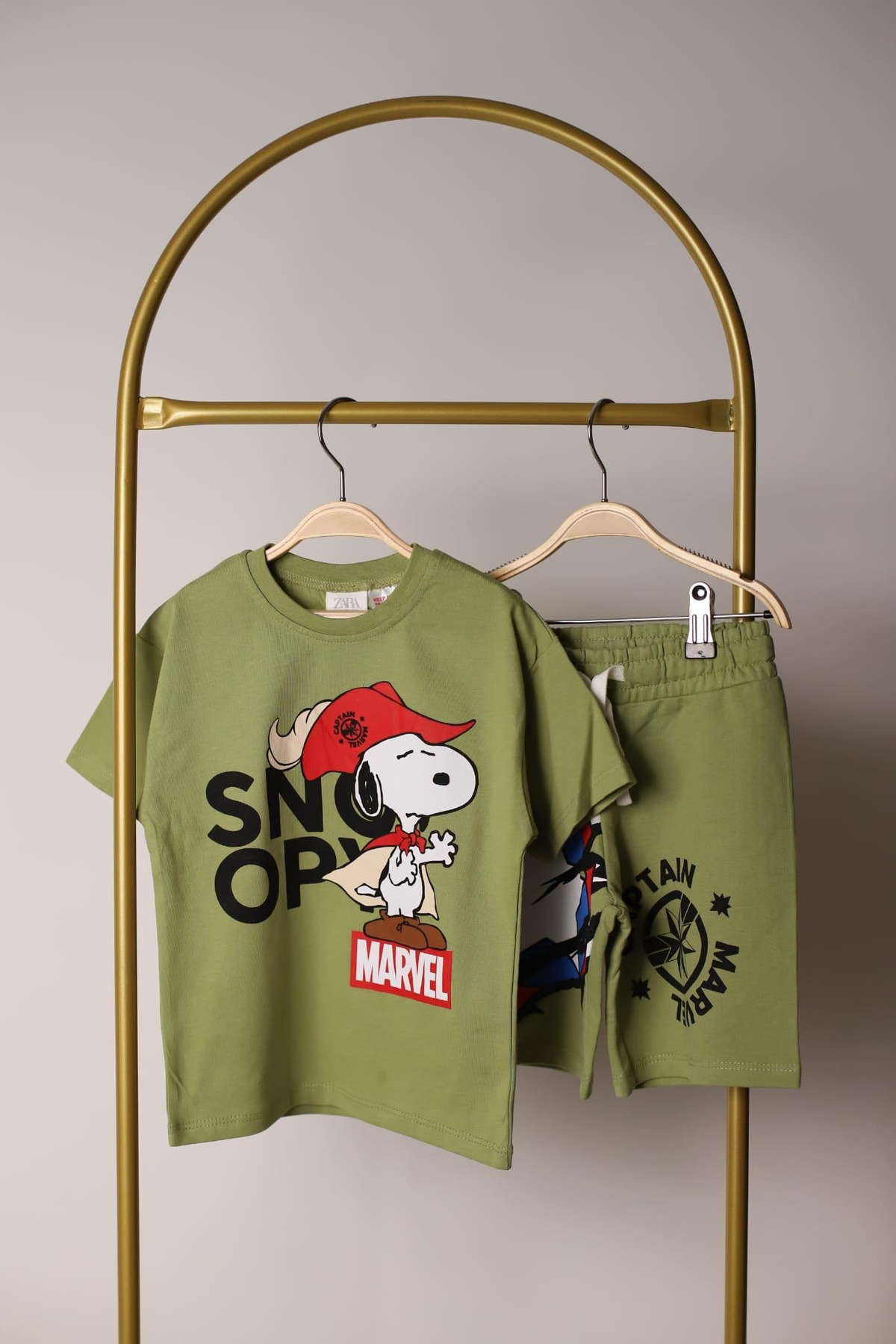 Captain Snoopy Şortlu Takım