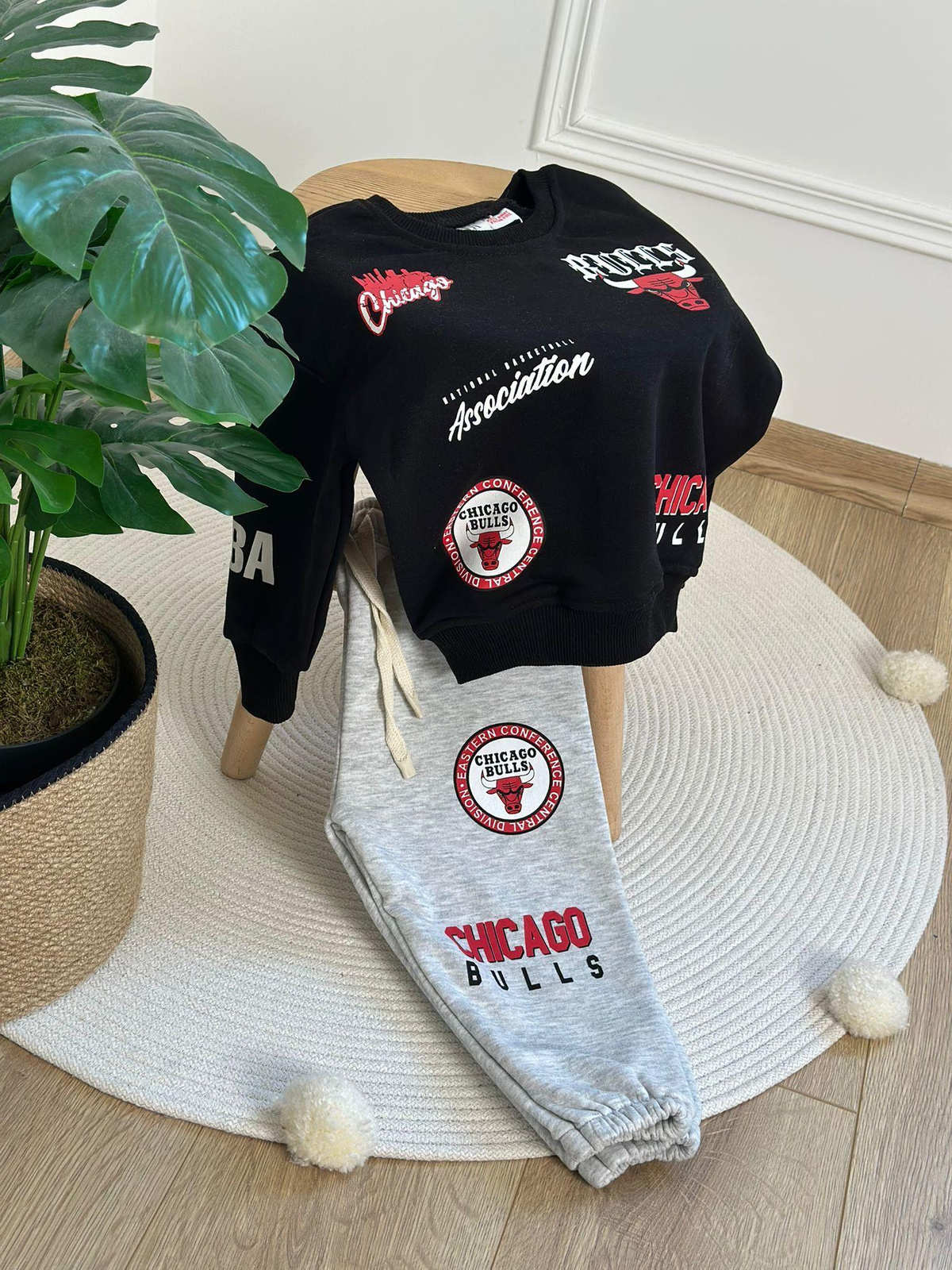 Chicago Bulls Association Baskılı Eşofman Takımı