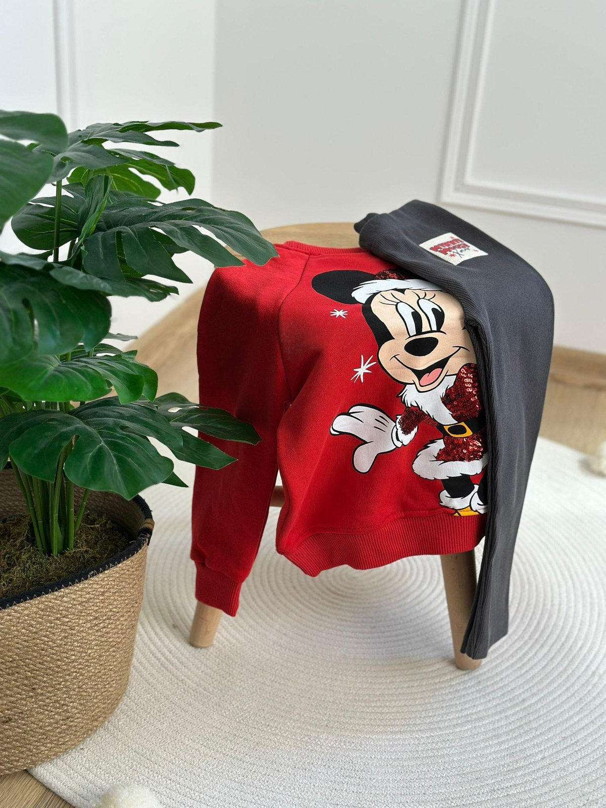 Christmas Minnie Taytlı Takım