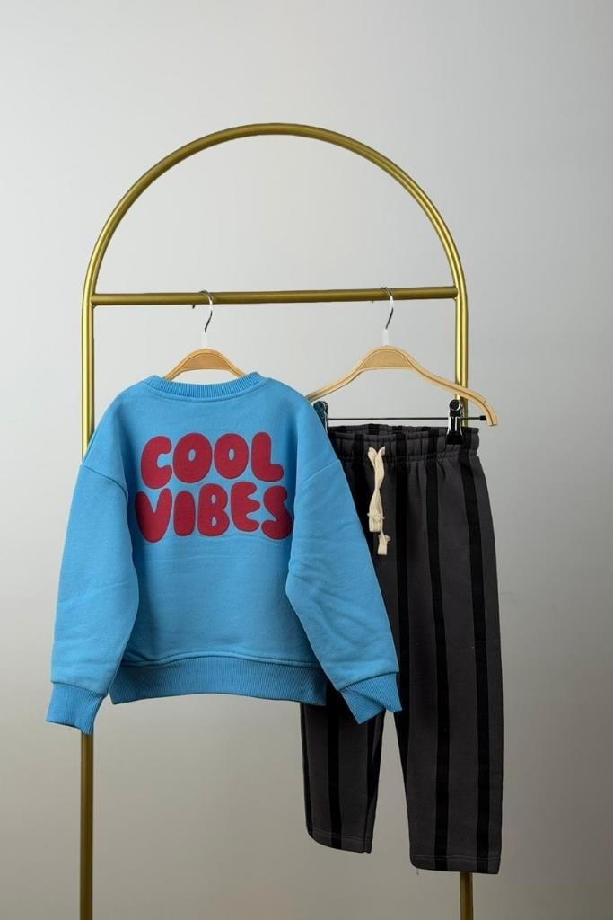 Cool Vibes Sırt Baskılı Eşofman Takımı