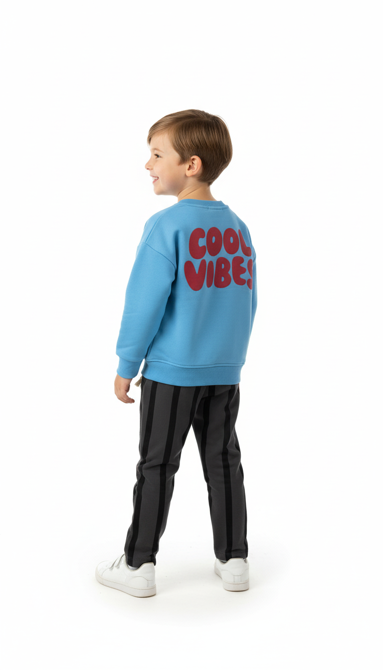 Cool Vibes Sırt Baskılı Eşofman Takımı