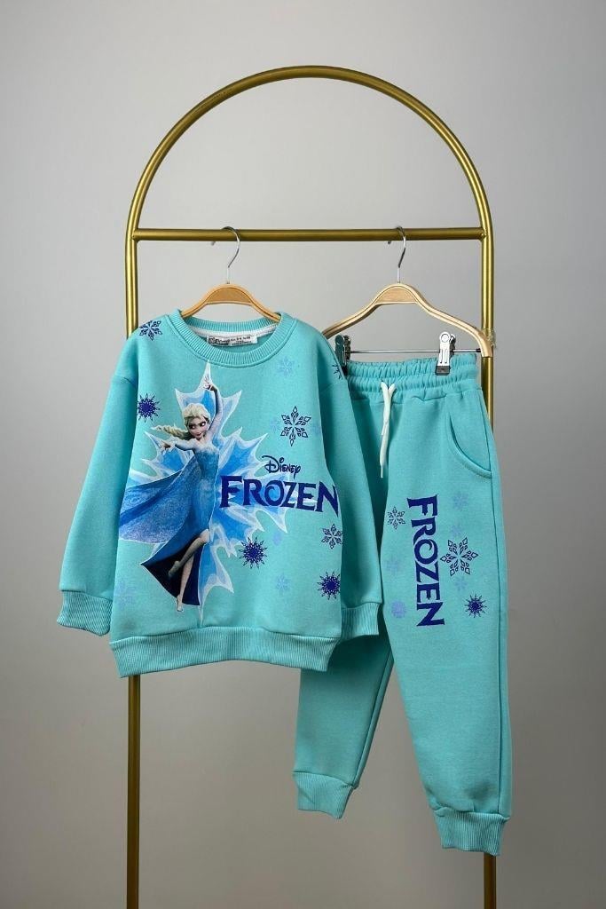 Disney Frozen Baskılı Eşofman Takımı