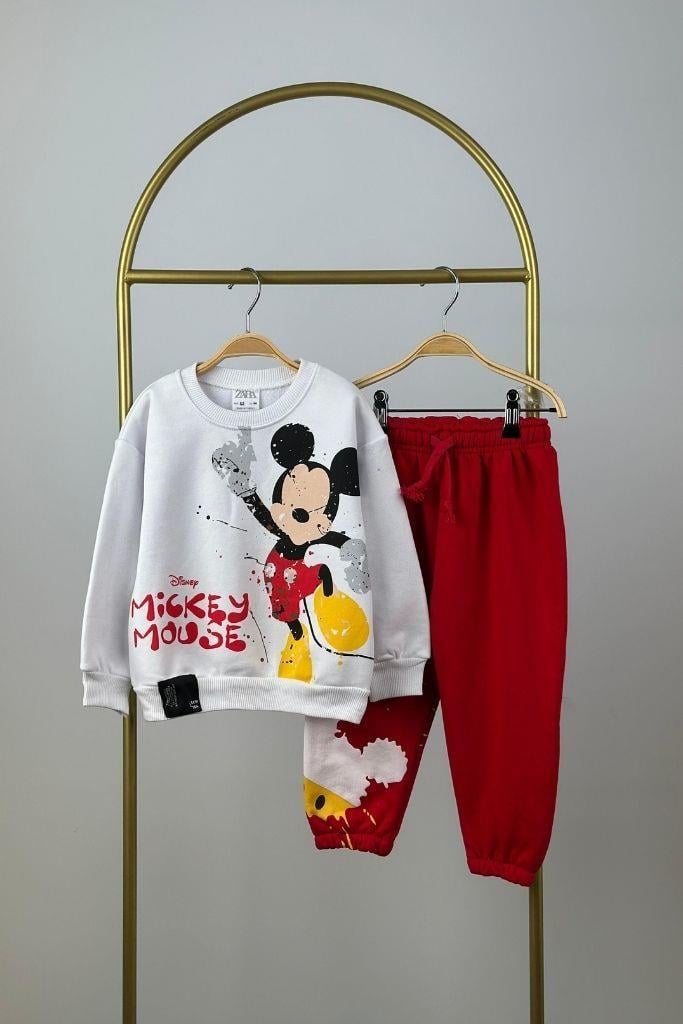 Disney Mickey Mouse Baskılı Eşofman Takımı