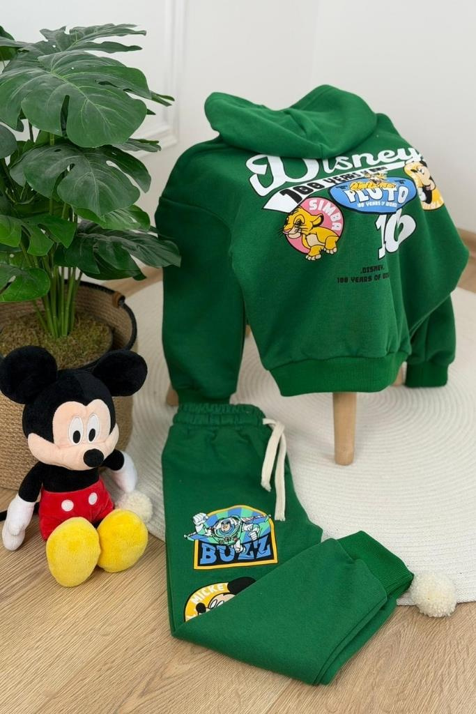 Disney Sırt Baskılı Eşofman Takımı