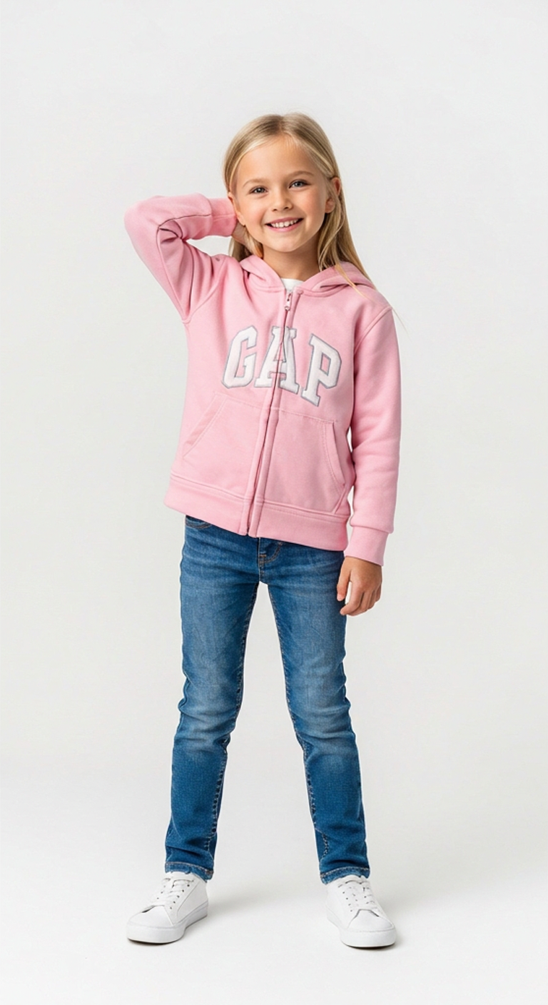 Fermuarlı Gap Sweatshirt