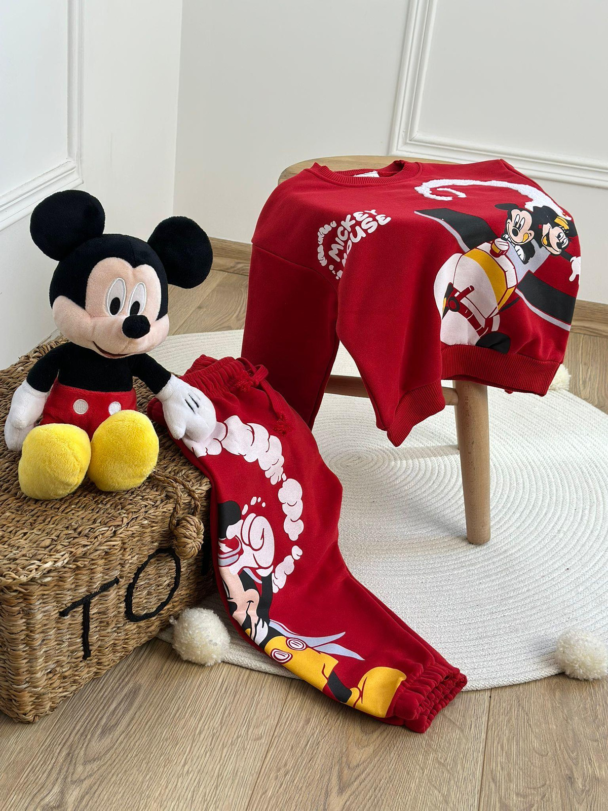 Fly Mickey Baskılı Eşofman Takmı