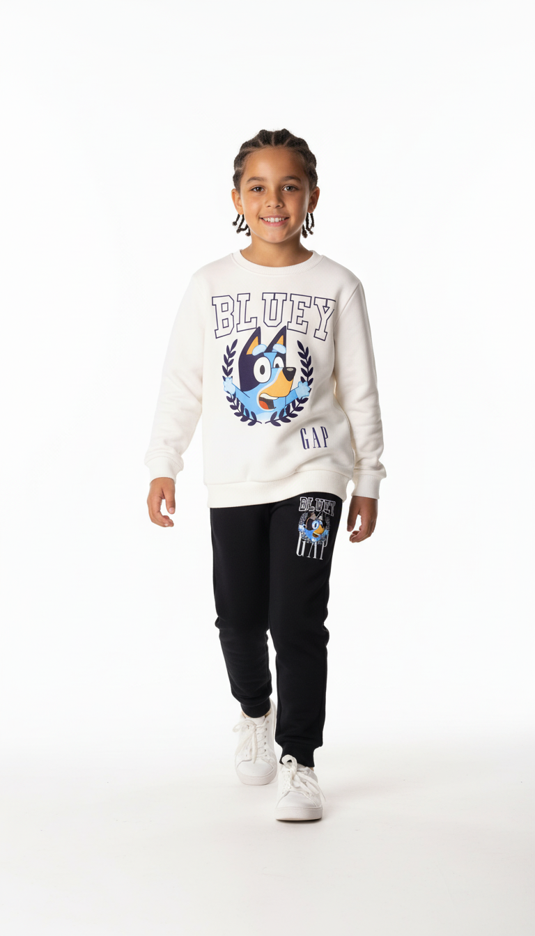Gap Bluey Figür Baskılı Eşofman Takımı