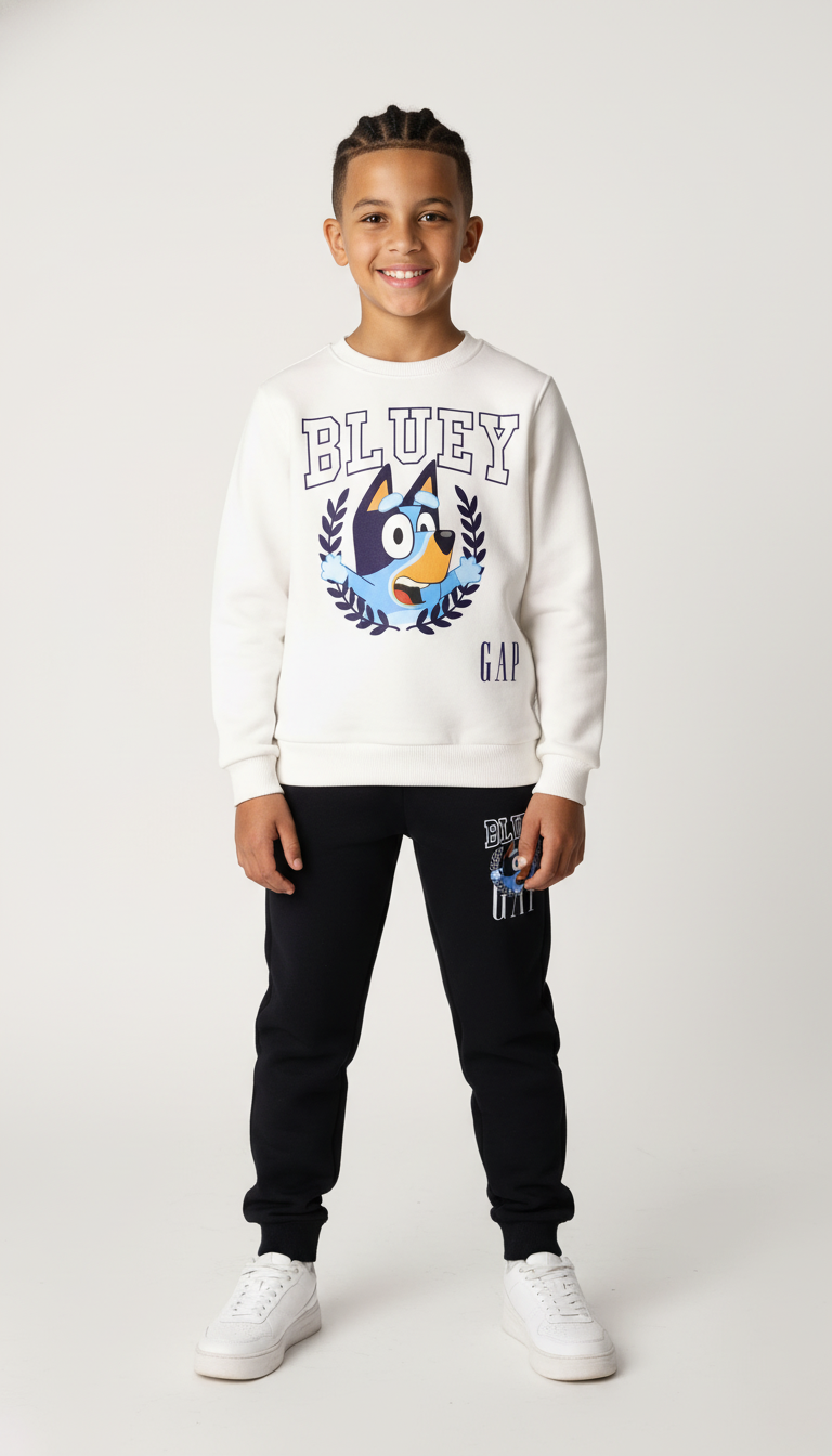 Gap Bluey Figür Baskılı Eşofman Takımı