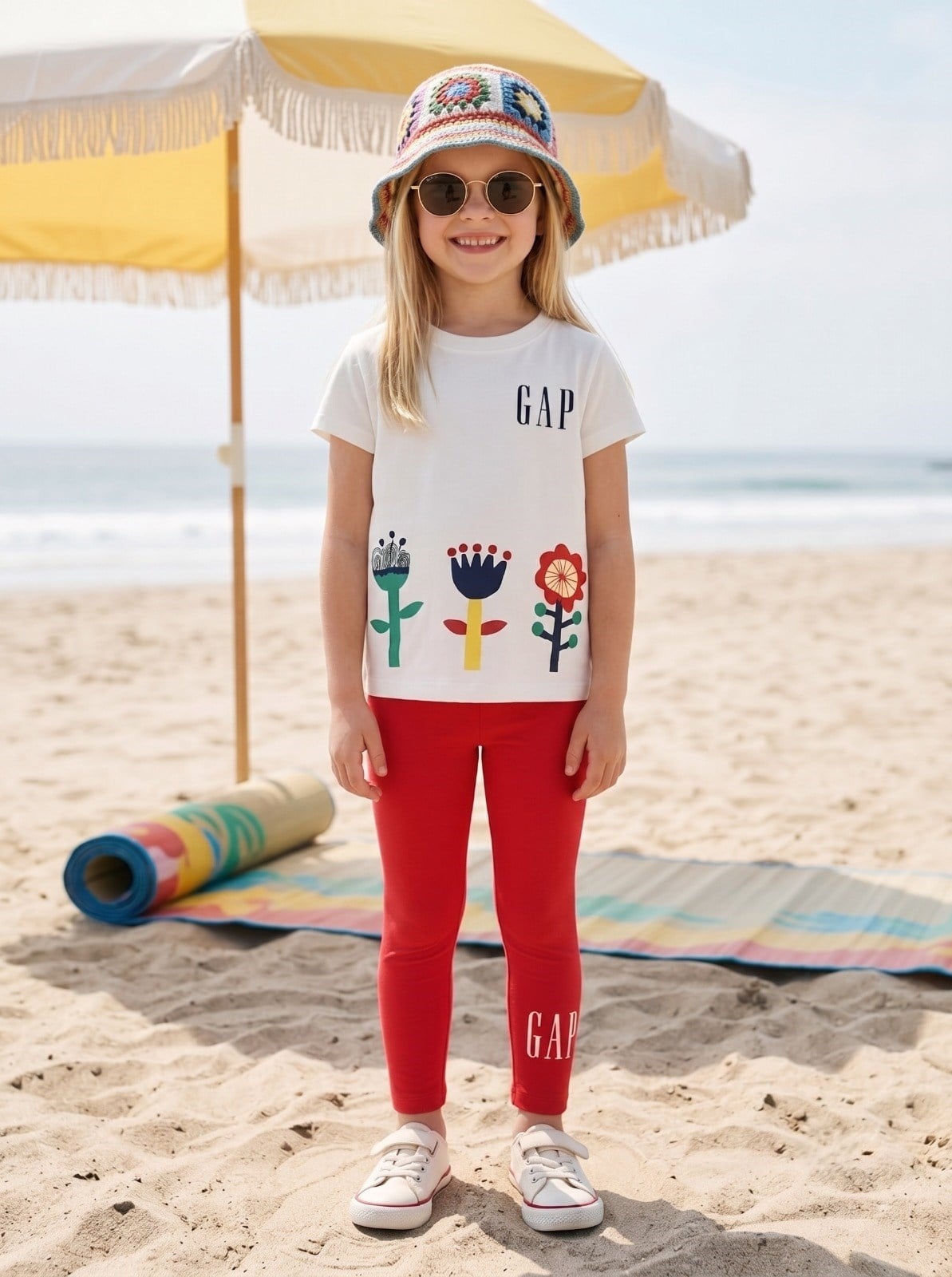 Gap Flowers Baskılı Eşofman Takımı