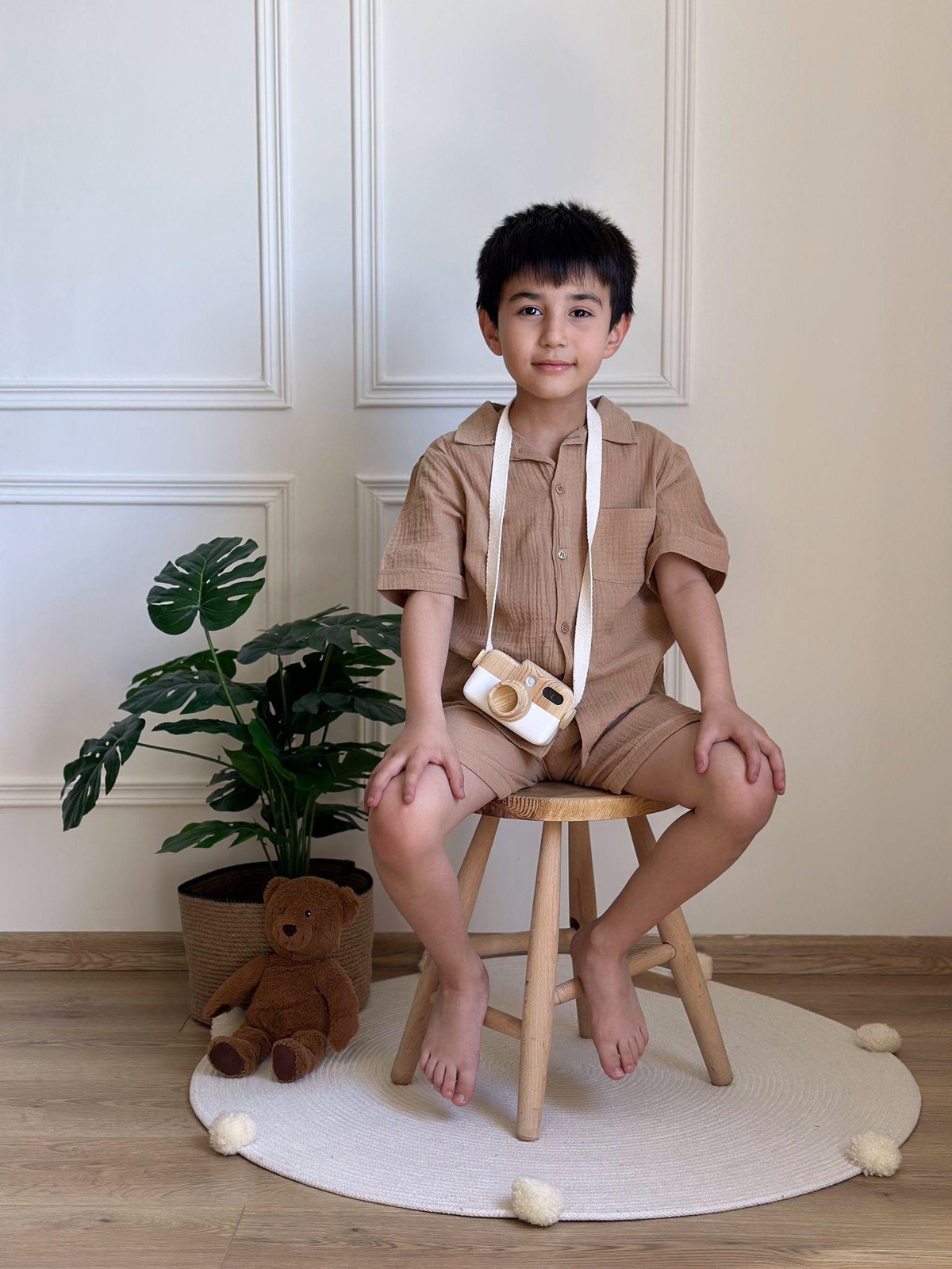 Keten Şortlu Takım