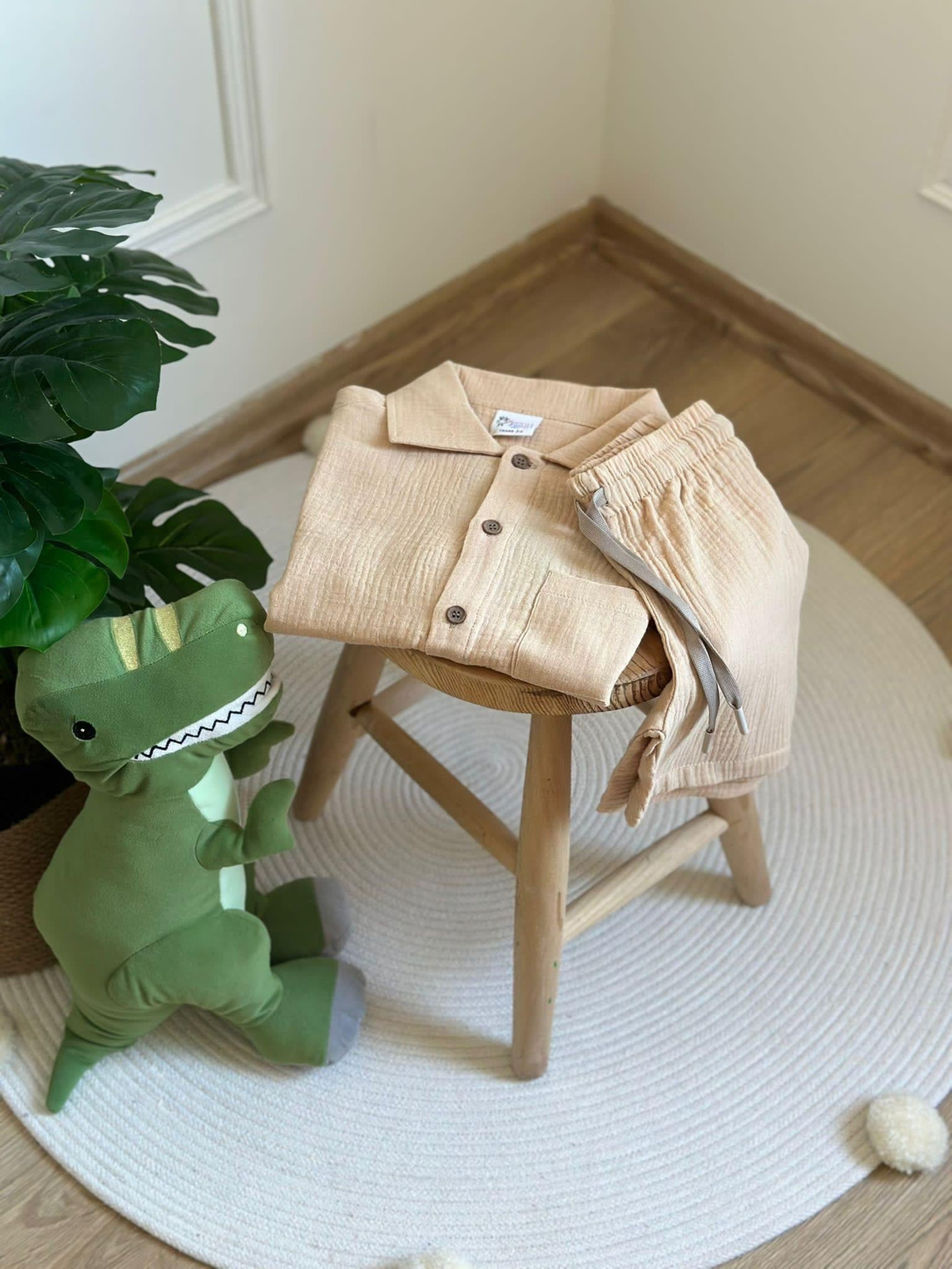 Keten Şortlu Takım