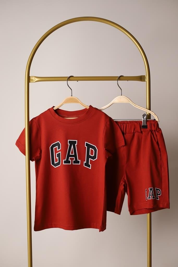 Kiremit Gap Şortlu Takım