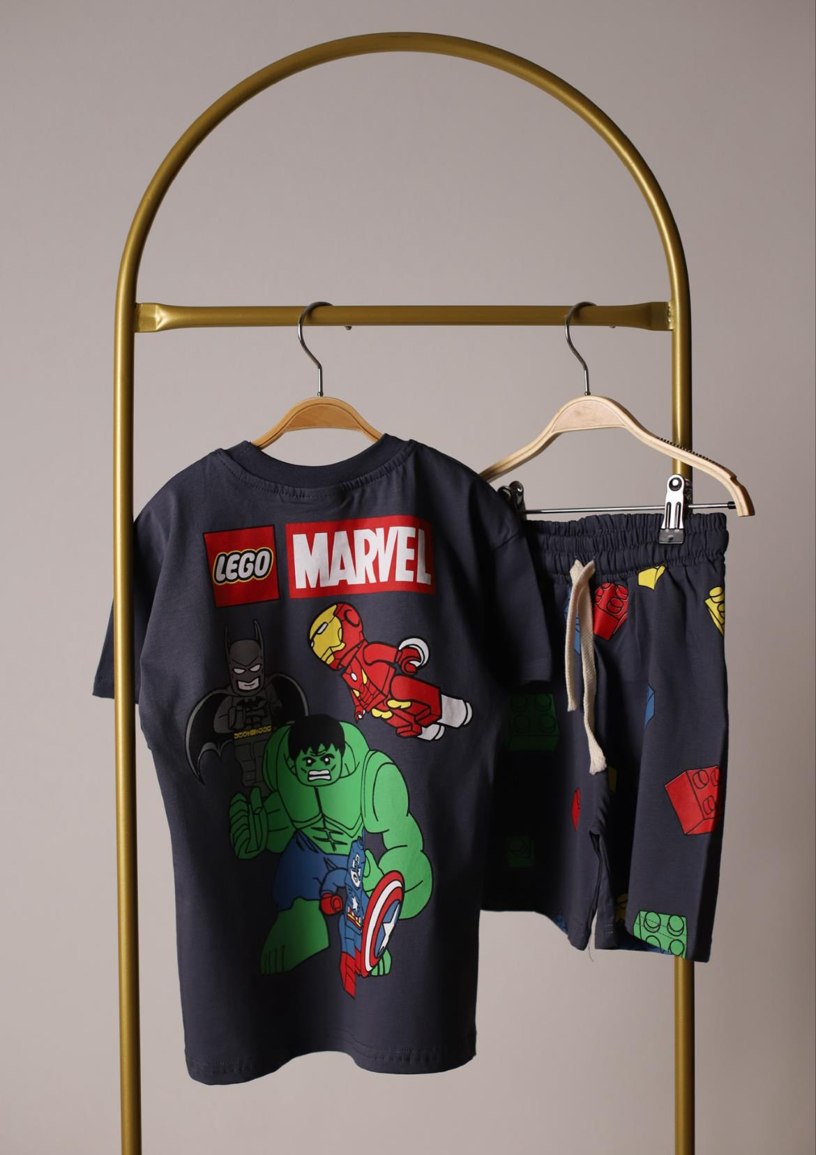 Lego Marvel Şortlu Takım