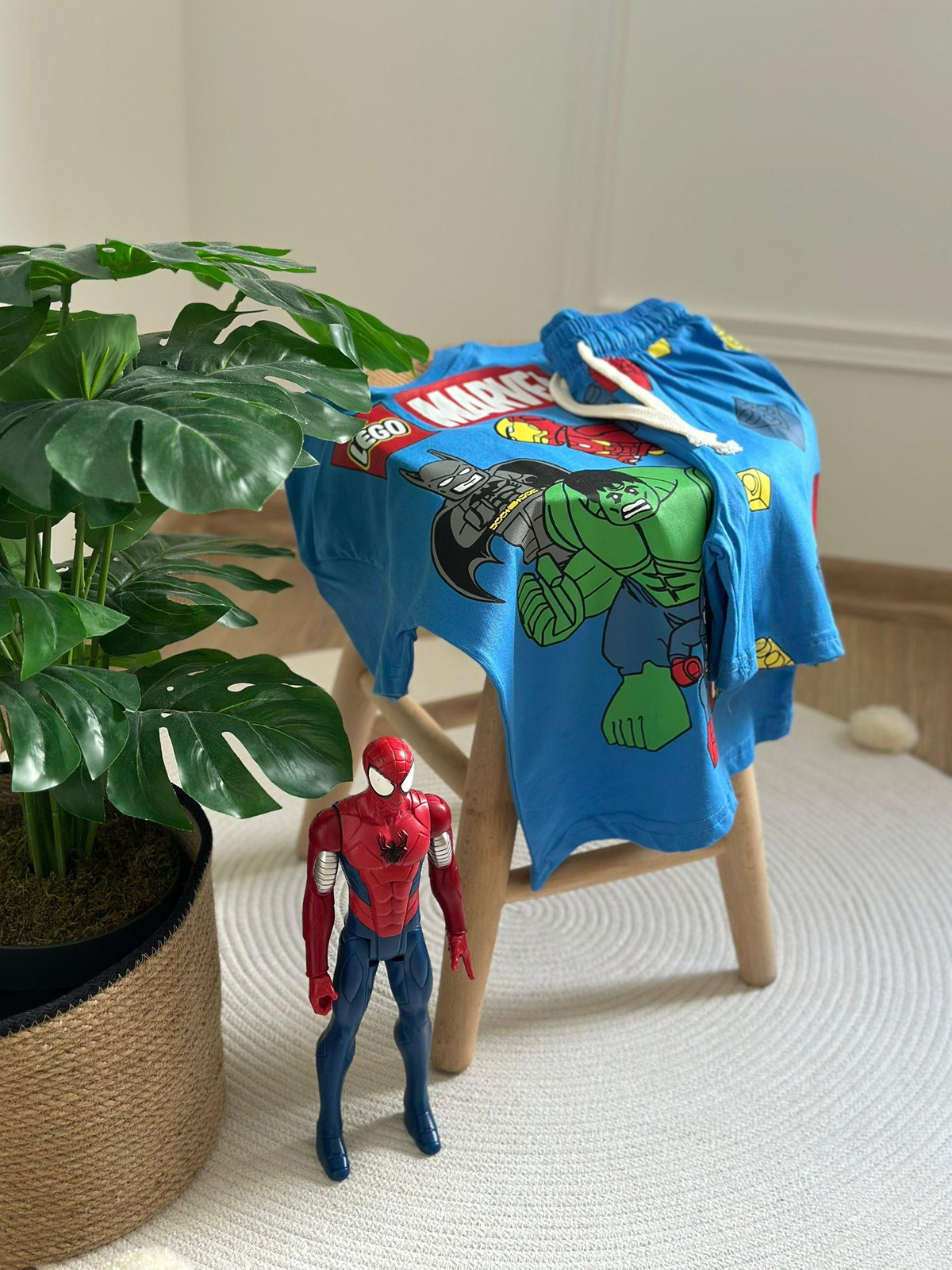 Lego Marvel Şortlu Takım