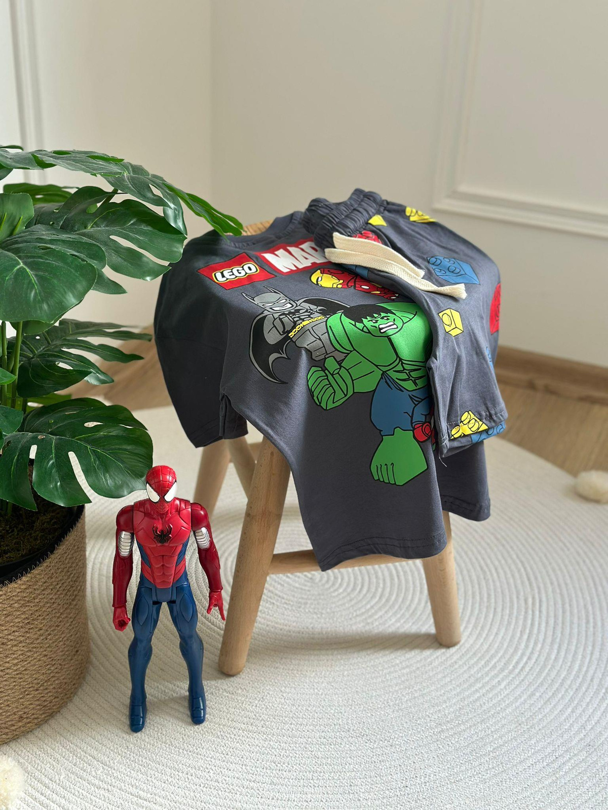 Lego Marvel Şortlu Takım