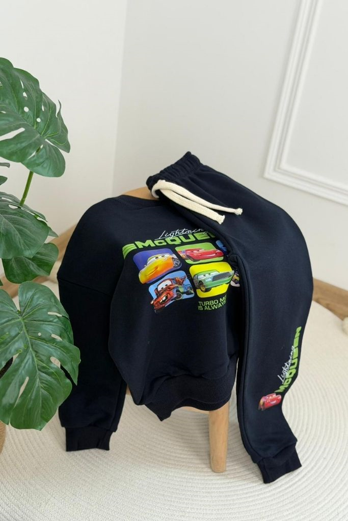 Lightning McQueen Baskılı Eşofman Takımı
