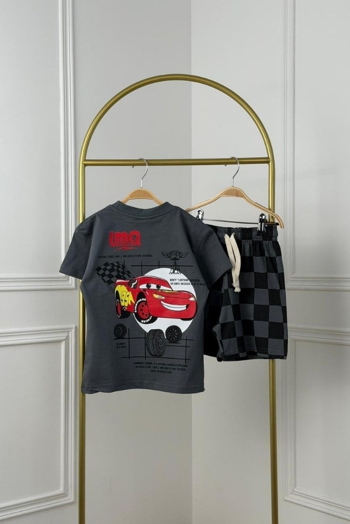 Lightning McQueen Şortlu Takım
