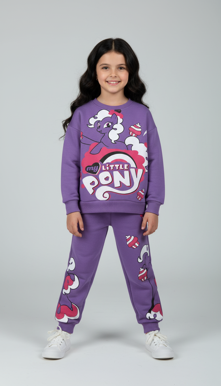 Little Pony Baskılı Eşofman Takımı