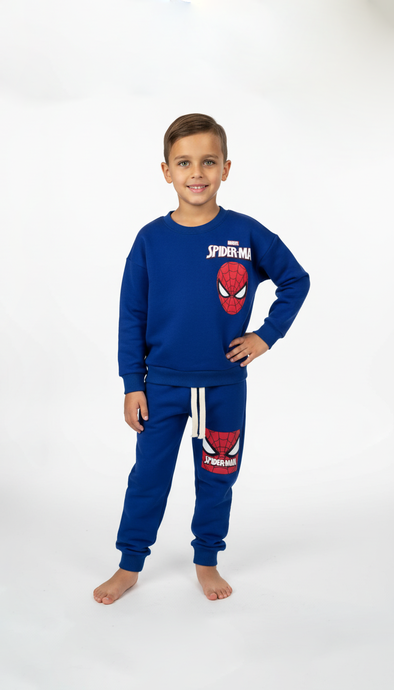 Marvel Spider Man Baskılı Eşofman Takımı