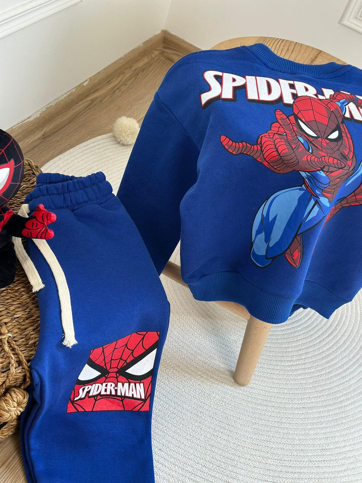 Marvel Spider Man Baskılı Eşofman Takımı