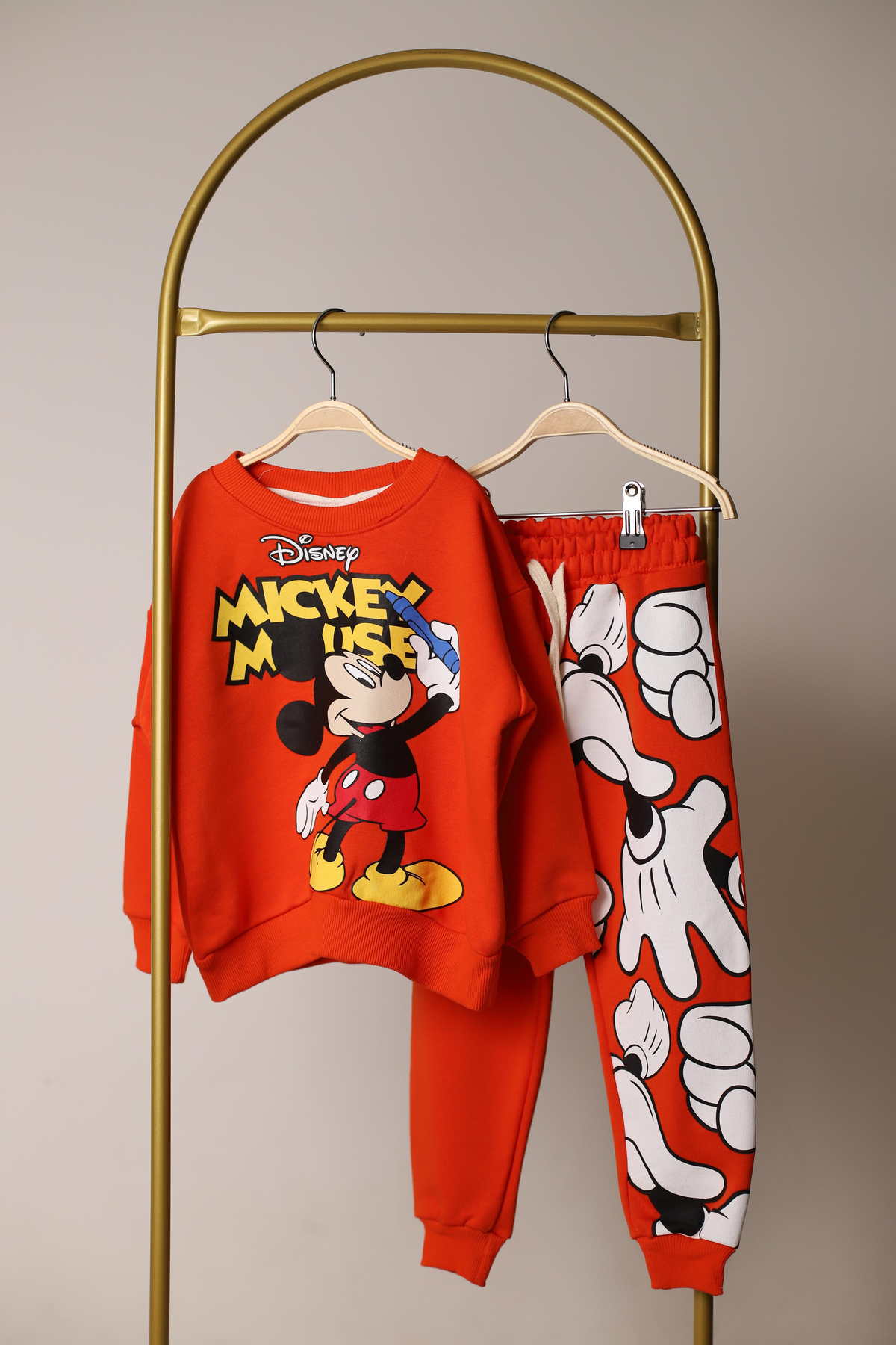 Mickey Of Wonder Sırt Baskılı Eşofman Takımı