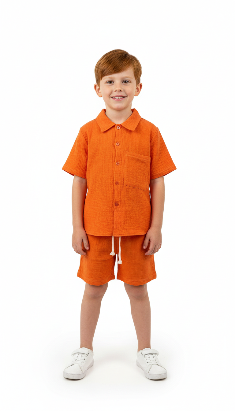 Müslin Şortlu Takım