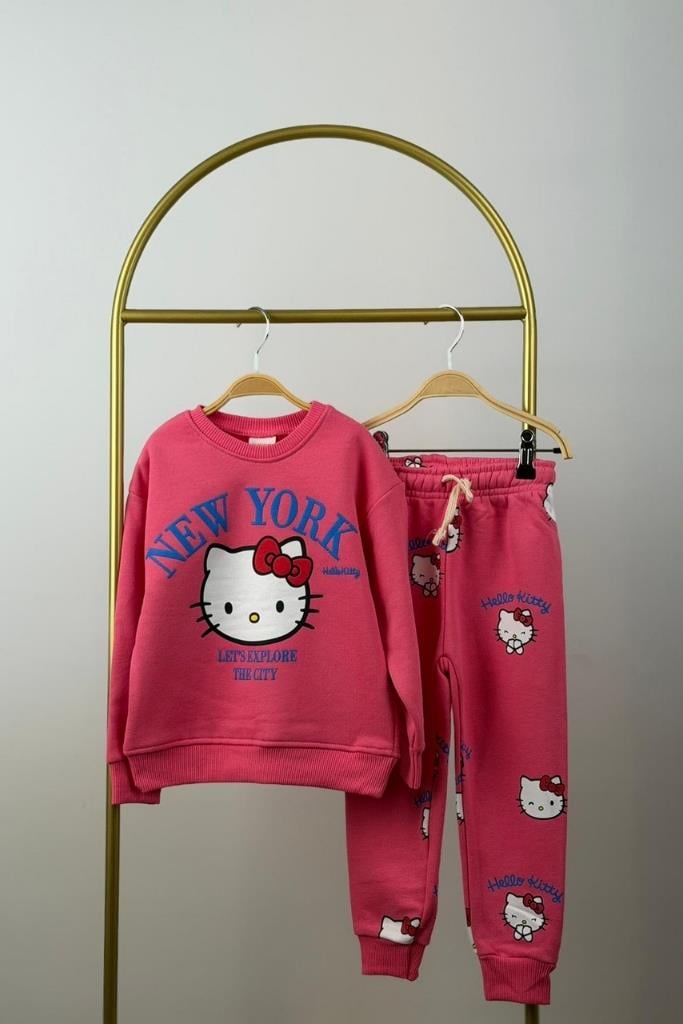 New York Hello Kitty Baskılı Eşofman Takımı