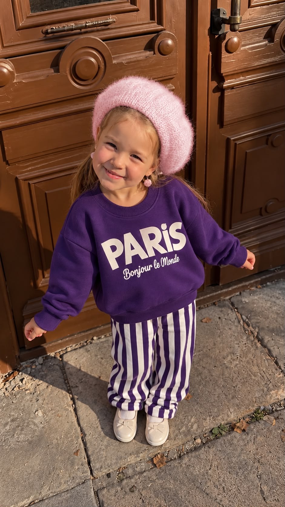 Paris Baskılı Eşofman Takımı