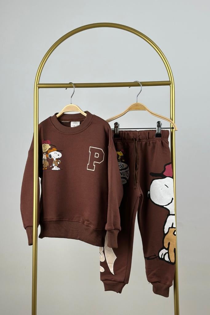 Peanuts Baskılı Eşofman Takımı