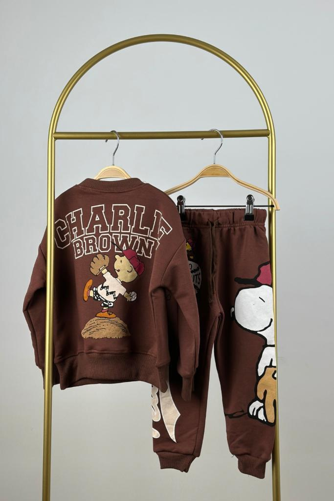 Peanuts Baskılı Eşofman Takımı