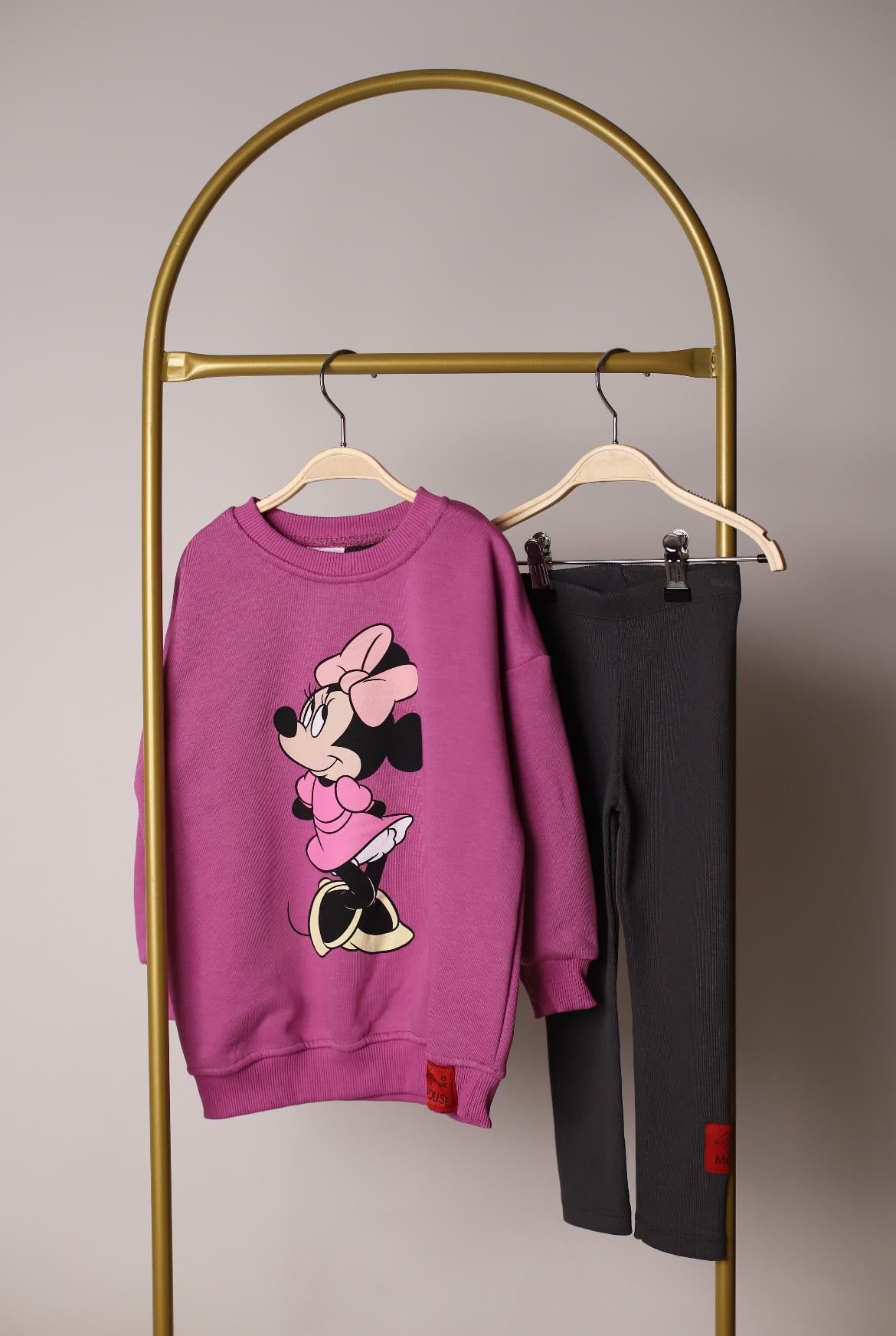 Pembe Minnie Taytlı Takım