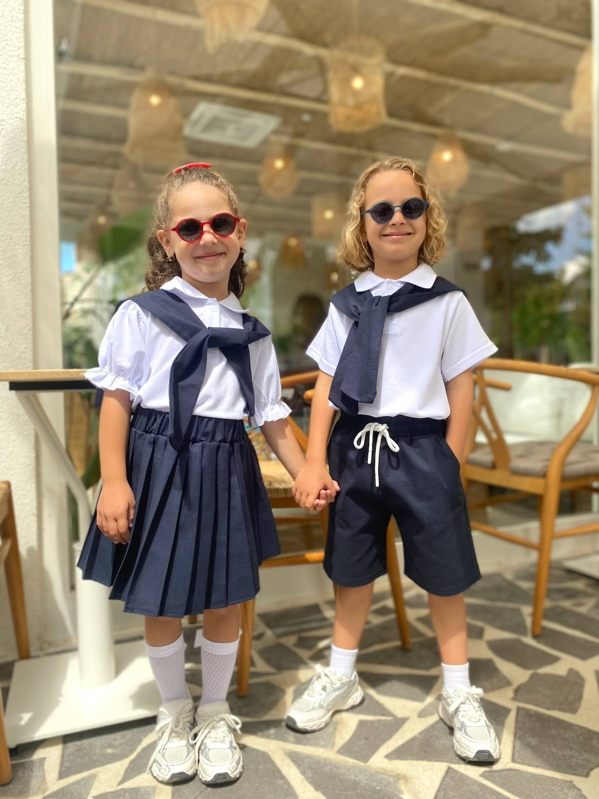 Polo Yaka Etekli 3lü Set