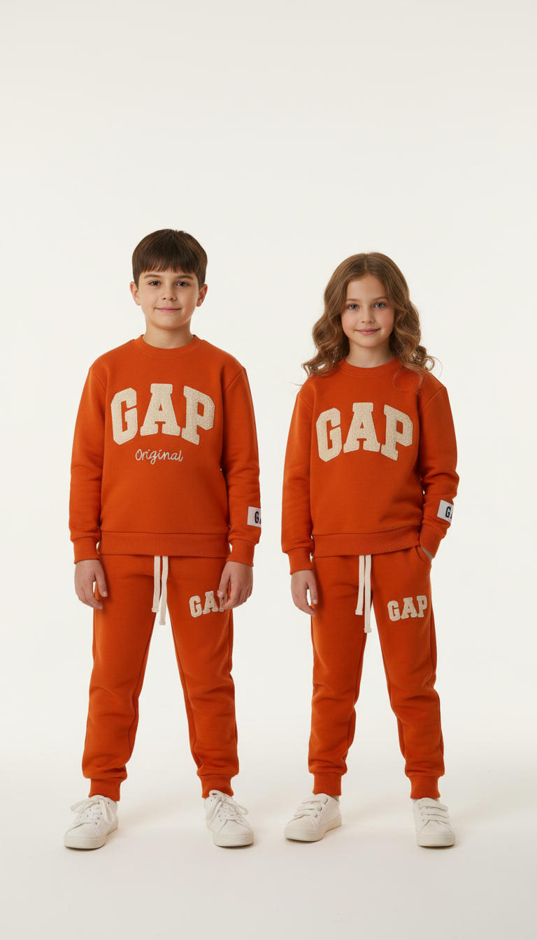 Punch İşlemeli Gap Eşofman Takımı