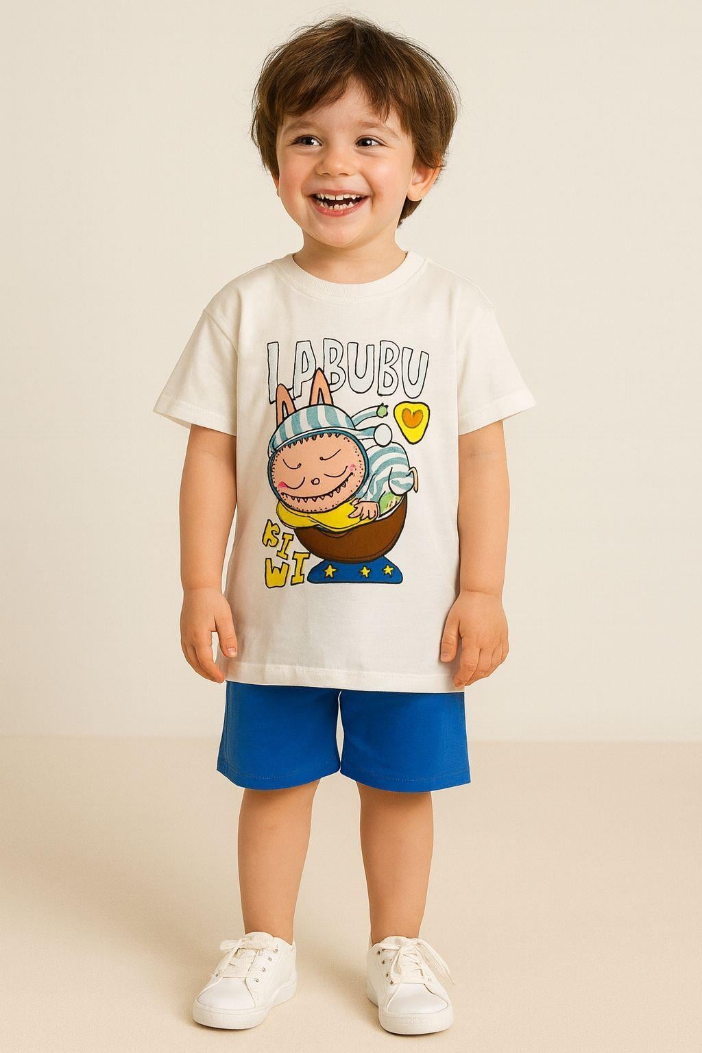 Şortlu Labubu Şortlu Takım