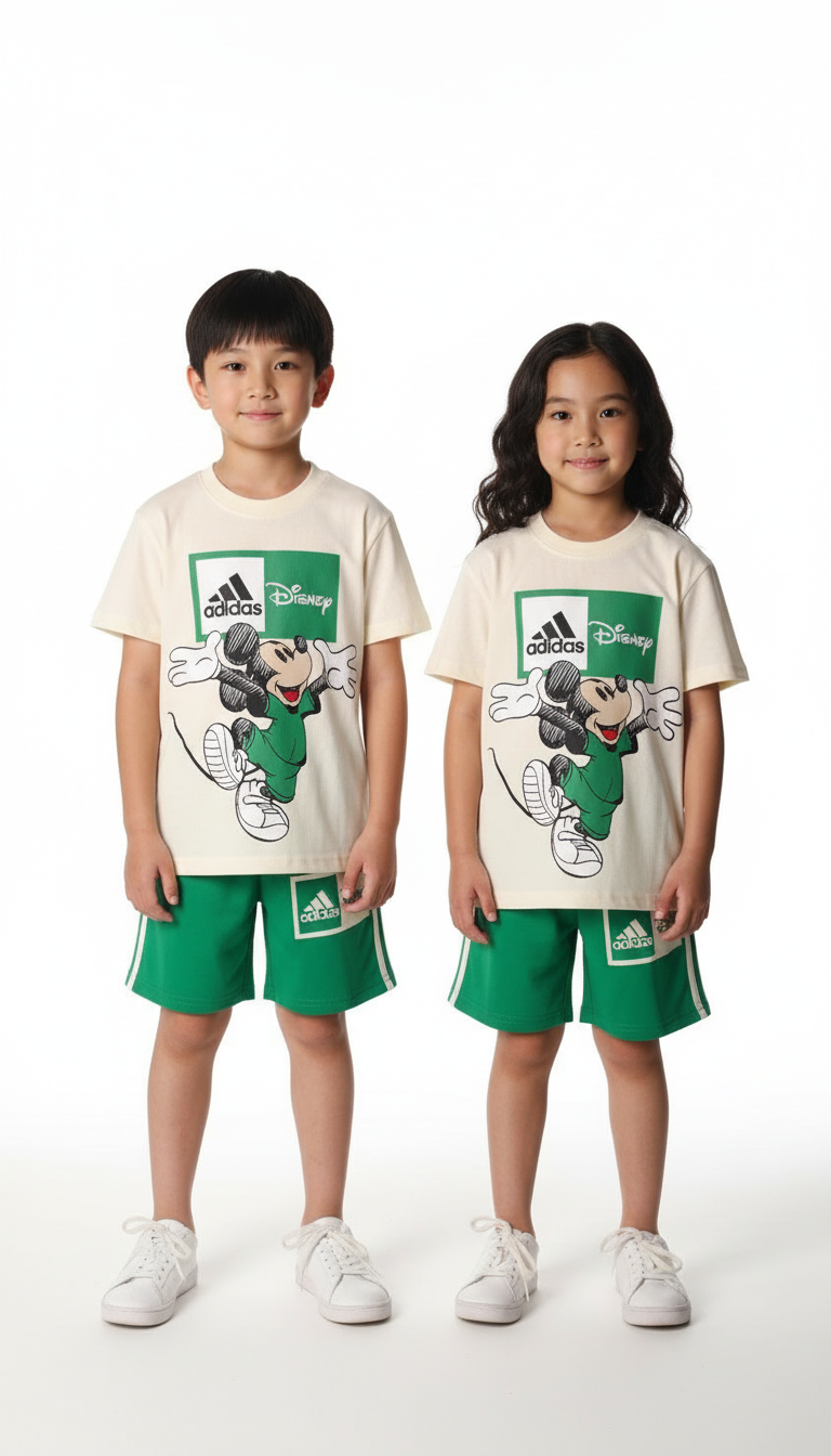 Sporcu Mickey Şortlu Takım