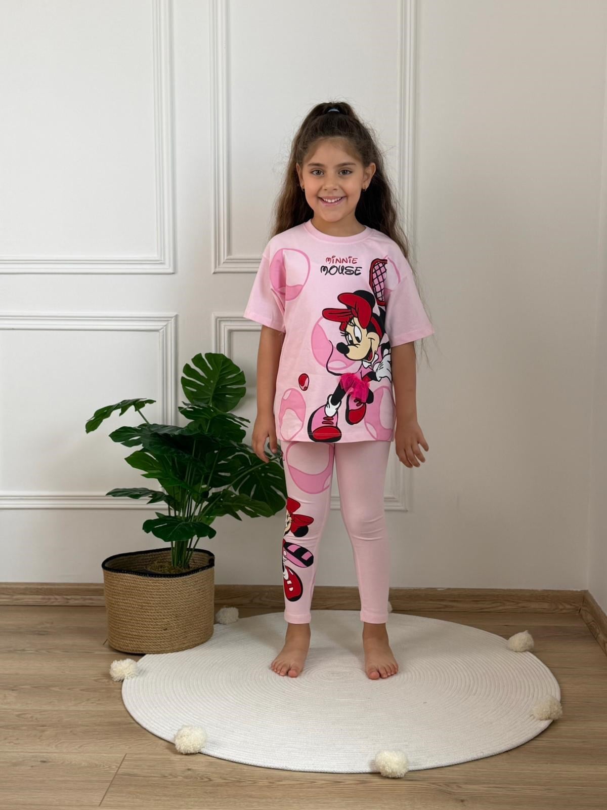 Sporcu Minnie Mouse Taytlı Takım