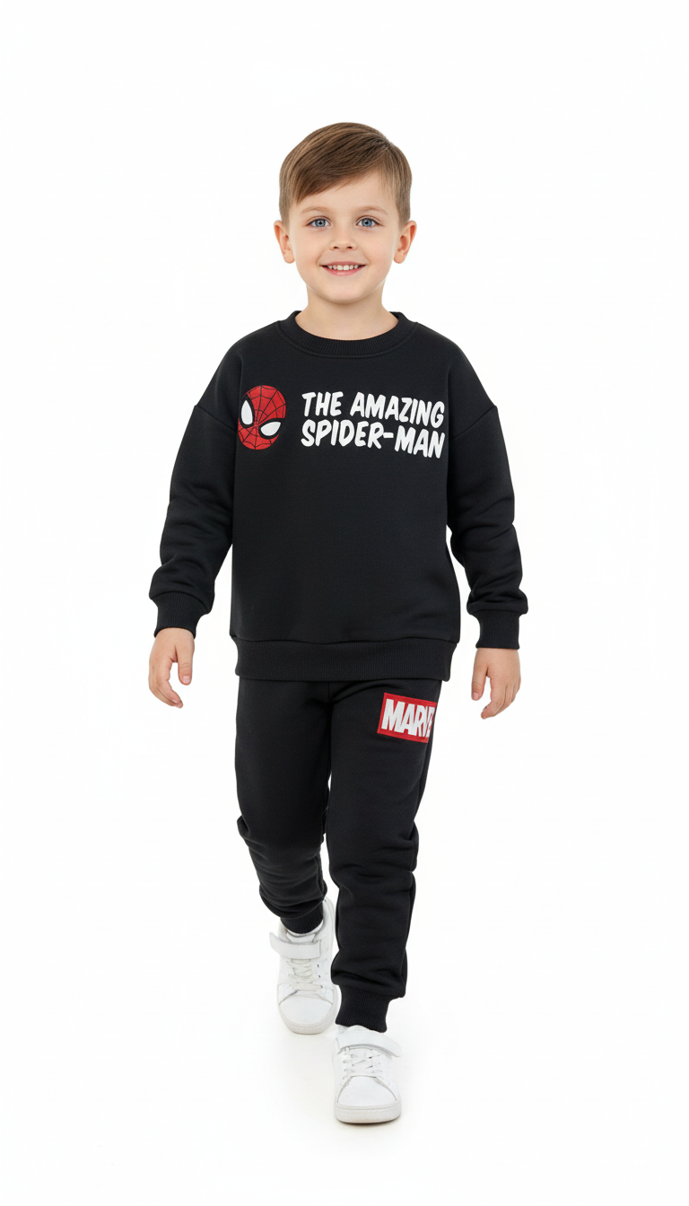 The Amazing Marvel SpiderMan Baskılı Eşofman Takımı