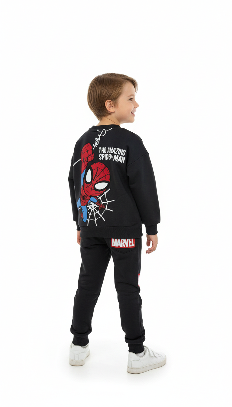 The Amazing Marvel SpiderMan Baskılı Eşofman Takımı