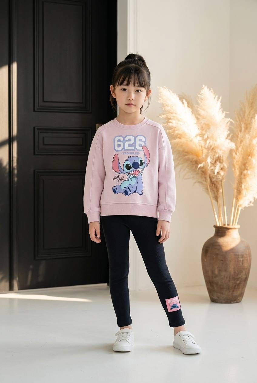 Troubles Stitch Taytlı Takım
