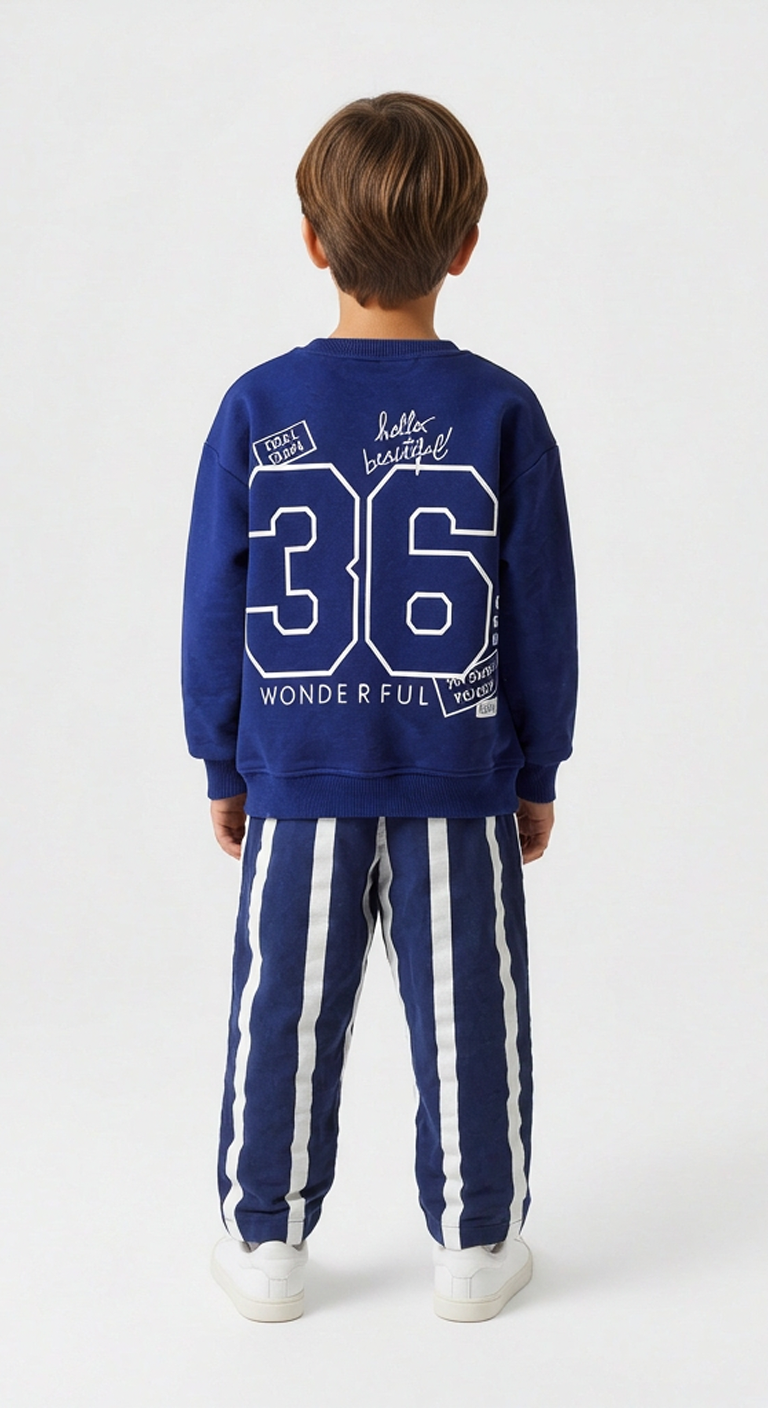 Wonderful Baskılı Eşofman Takımı
