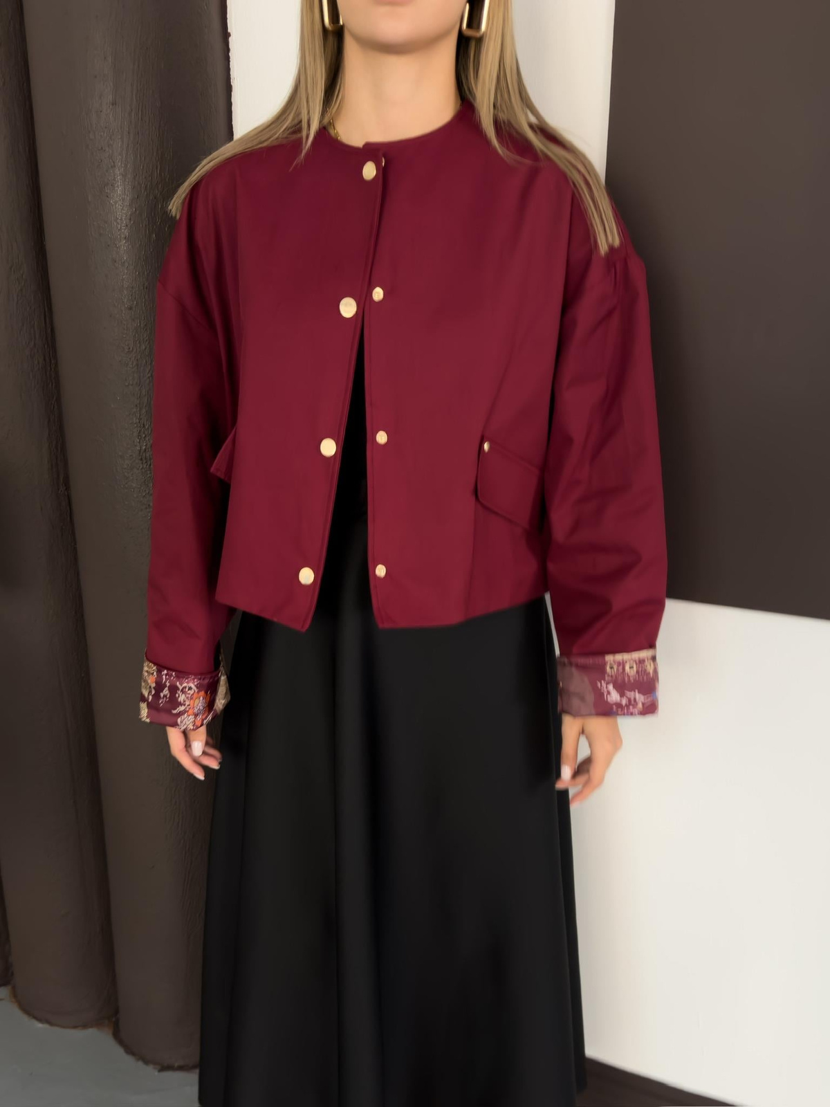 Riry Ceket - Bordo