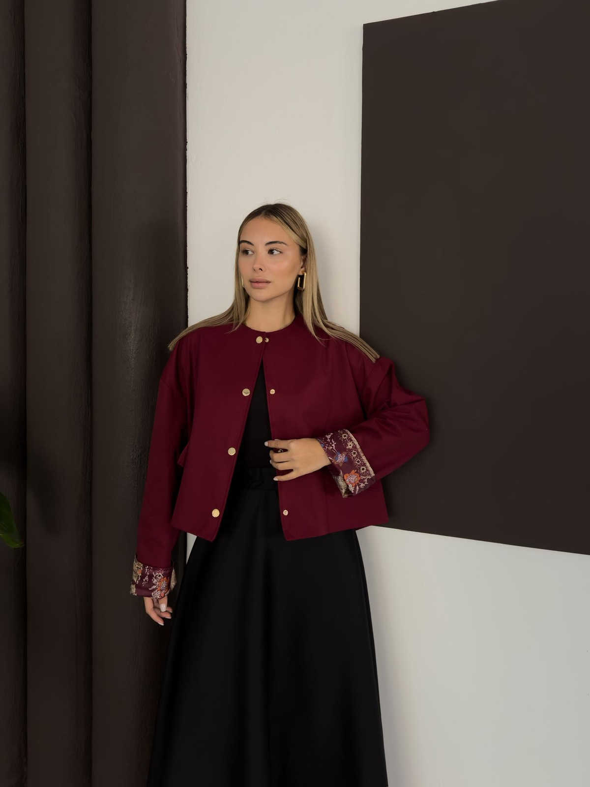 Riry Ceket - Bordo